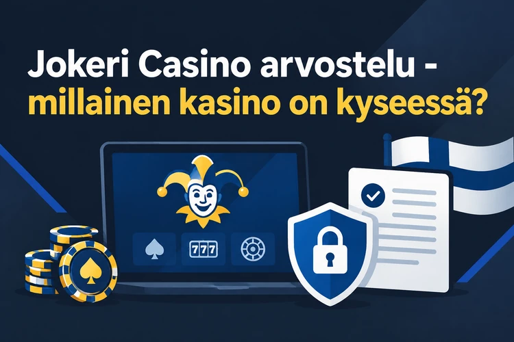 Jokeri Casino arvostelu - millainen kasino on kyseessä?