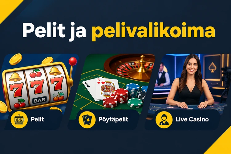 Pelit ja pelivalikoima